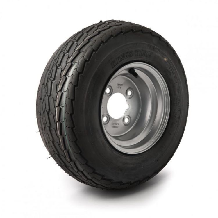 16.5 x 6.5-8,  4 on 4 PCD, 6 ply wheel assembly