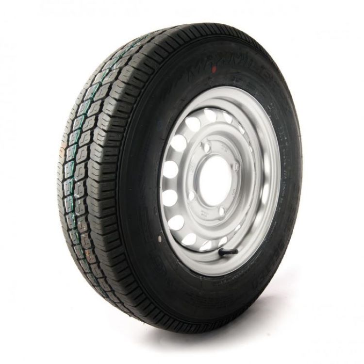 175 R13 C,  8 ply,  4 on 5.5 PCD wheel assembly
