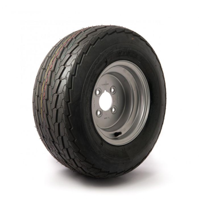 20.5x8-10, 4 ply, 4 on 4 PCD wheel assembly