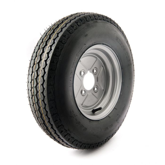 5.00-10, 4 ply,  4 on 4 PCD wheel assembly